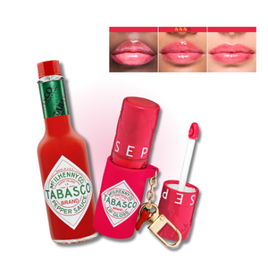Gloss Sephora x Tabasco Original Red rouge brillant inspiré de la sauce Tabasco