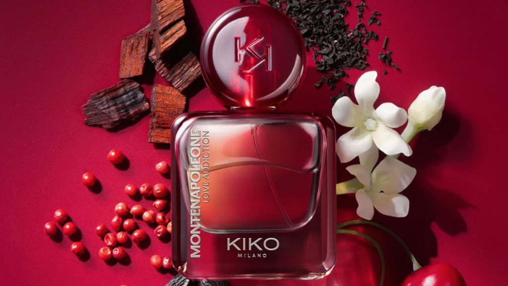 Parfum Flirt Alert Montenapoleone Love Addiction de KIKO Milano en édition limitée Saint-Valentin