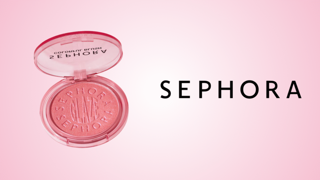 Blush Colorful Blush Glaze Sephora packaging ouvert teinte lumineuse